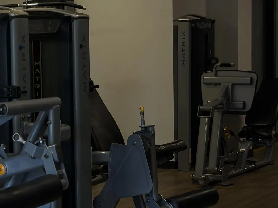 Krachttoestellen van Matrix in de fitnessruimte in Bergen